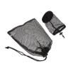 LIOOBO 2pcs Golf Net Bag Mesh Storage Bag for Golf Balls Table Tennis Baseballs Badminton Drawstring Closure view 1