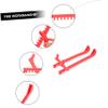 Happyyami Stick Blade Protector Shun Knife Sheath Material Easy to Use Skate Blade Guards view 4