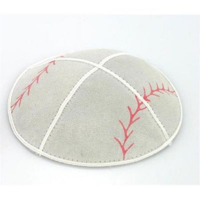 212 Main 5.5 in. Leather Yarmulke Baseball