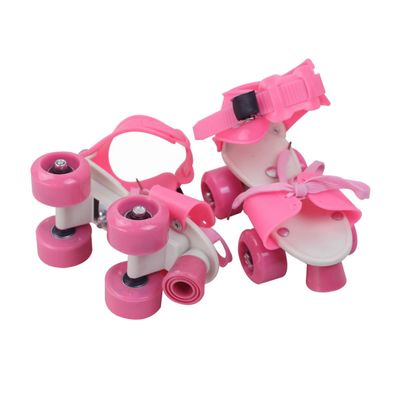 Anneome Adjustable Double Row Skates Wheels Boy Girl's Skate Shoes Shoelace Girls Boys