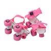 Anneome Adjustable Double Row Skates Wheels Boy Girl's Skate Shoes Shoelace Girls Boys view 1