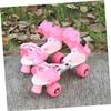 Anneome Adjustable Double Row Skates Wheels Boy Girl's Skate Shoes Shoelace Girls Boys view 3