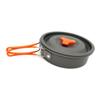 Anneome 1set Portable Camping Cooking Set Lightweight Outdoor Cookware -Skid Handles Pot for High-Temperature Cooking for Hiking and Camping Trips view 4