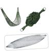 Anneome Thickened Mesh Hammock Sleeping Net Lightweight Nylon for Camping Hiking Outdoor Activities Random Style view 1