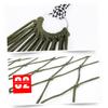 Anneome Thickened Mesh Hammock Sleeping Net Lightweight Nylon for Camping Hiking Outdoor Activities Random Style view 3