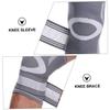 Anneome 1 Pair Sports Knee Wraps Compression Knee Brace for Running Basketball Men Women Knee Support Cover view 4