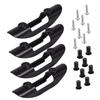 Anneome 20pcs Kayak Paddle Clip Mounts Plastic Paddle Fixing Buckles Nuts and Screws for Kayak Holder view 1