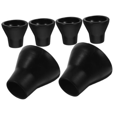 LIOOBO 6pcs Rubber Golf Ball Retriever Grabbers and Flexible Golf Suckers for Pickup Lightweight and Ergonomic Design for Convenient Use The Course