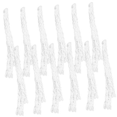 LIOOBO 12pcs Billiard Pool Table Pockets Net Storage for Billiards for Professional and Non-Professional Use Suitable for Sports Venues and Schools