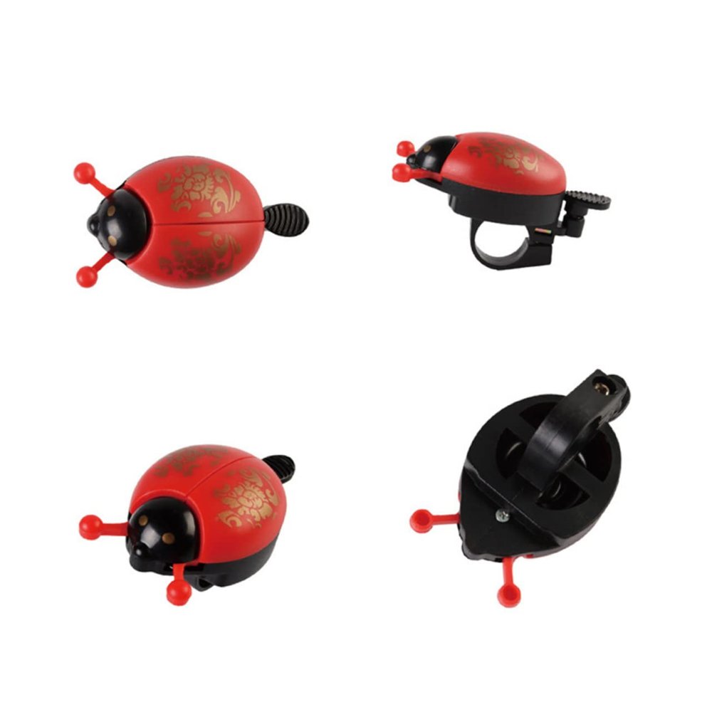 Anneome 2pcs Loud Bike Ringer Bell for Boys and Girls Fashion Bell Easy Install Adorable Beetle Shape
