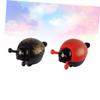 Anneome 2pcs Loud Bike Ringer Bell for Boys and Girls Fashion Bell Easy Install Adorable Beetle Shape view 3