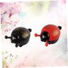 Anneome 2pcs Loud Bike Ringer Bell for Boys and Girls Fashion Bell Easy Install Adorable Beetle Shape view 4