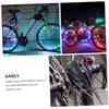 Anneome Unique Bike Wheel Lights Decorative Wheel Lamp Wire Lights Safety for Night view 2