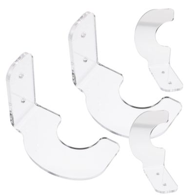 LIOOBO Baseball Bat Mount Display Hockey Bat Holder for Home Gym Baseball Bracket Softball Stand Easy Install