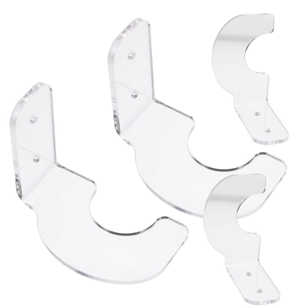 LIOOBO Baseball Bat Mount Display Hockey Bat Holder for Home Gym Baseball Bracket Softball Stand Easy Install