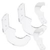 LIOOBO Baseball Bat Mount Display Hockey Bat Holder for Home Gym Baseball Bracket Softball Stand Easy Install view 1