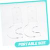 LIOOBO Baseball Bat Mount Display Hockey Bat Holder for Home Gym Baseball Bracket Softball Stand Easy Install view 2