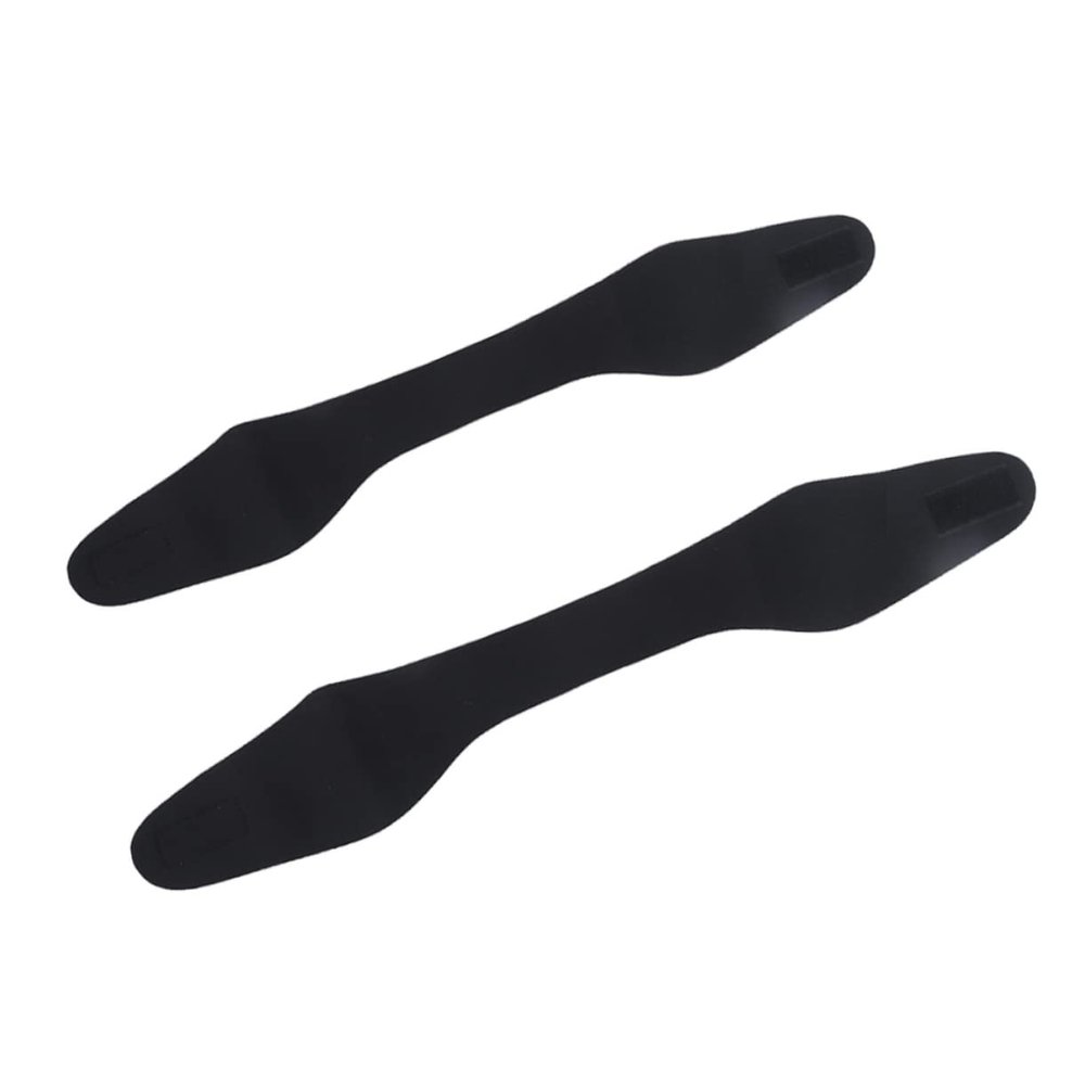 Anneome 2pcs Neoprene Swimming Headband for Boy Girl Adults Adjustable Ear Protection Hair Band for Yoga Diving Water Sports Black