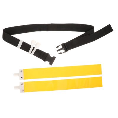LIOOBO Football Waist Flag Belt for Boys and Girls Reusable Rugby Flag Waist Strap for Outdoor Games and Training Football Matches