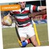 LIOOBO Football Waist Flag Belt for Boys and Girls Reusable Rugby Flag Waist Strap for Outdoor Games and Training Football Matches view 3