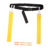 LIOOBO Football Waist Flag Belt for Boys and Girls Reusable Rugby Flag Waist Strap for Outdoor Games and Training Football Matches view 4