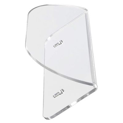 LIOOBO Multi-Function Skateboard Wall Mount Hanger Durable Acrylic Display Rack for Skateboards Easy to Install Storage Space-Saving Design Holds Skate Decks Securely