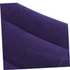 BCOATH 2pcs Portable Inflatable Travel Pillow Super-Thick Flocking Fabric Design for Outdoor Activities Camping Office Use Blue view 4