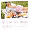 LIOOBO Collapsible Water Bottle Large Capacity Sports Water Bottle Reusable Outdoor Fitness Cleaning Brush Sturdy view 2