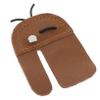 BIUDECO Cowhide Archery Finger Tab Protector Lightweight Durable Design for Right-Handed Archers Premium Quality Cowskin Material Enhanced Finger Protection for Improved Accuracy