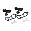 Anneome 2pcs Bike Handlebar Extender Mount for Flashlight Race Number Holder Support Rack for Cycling Easy to Install Lightweight Design view 1