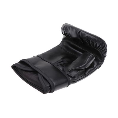 Anneome Pu Boxing Gloves for Adults Sparring Hand Pads Breathable and Mitts for Taekwondo Kickboxing Karate Training Black