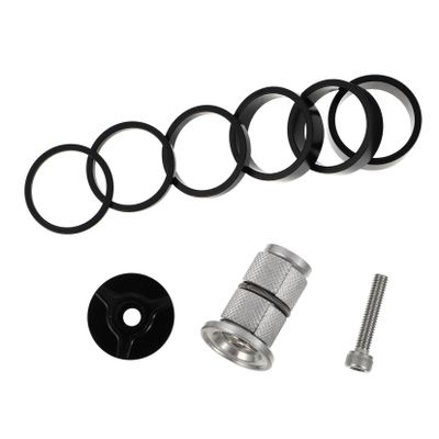 KICHOUSE Bike Gasket Set Replacement Tool for Bicycle Front Fork Mountain Bike Installation Kit Aluminum Alloy Steel Stainless Steel Easy Install
