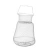 Anneome Outdoor Fishing Tools Iron Wire Mesh Fishing Net Crab Lobster Trap Accessories