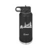 Deer Hunter 20oz or 32oz Double Wall Insulated Waterbottle - Personalized Engraving Included view 1