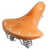 Anneome Cowhide Bike Saddle Comfortable Riding Seat Cushion for Road and Off-Road Use Design for Shock Absorption and Enhanced Riding view 1