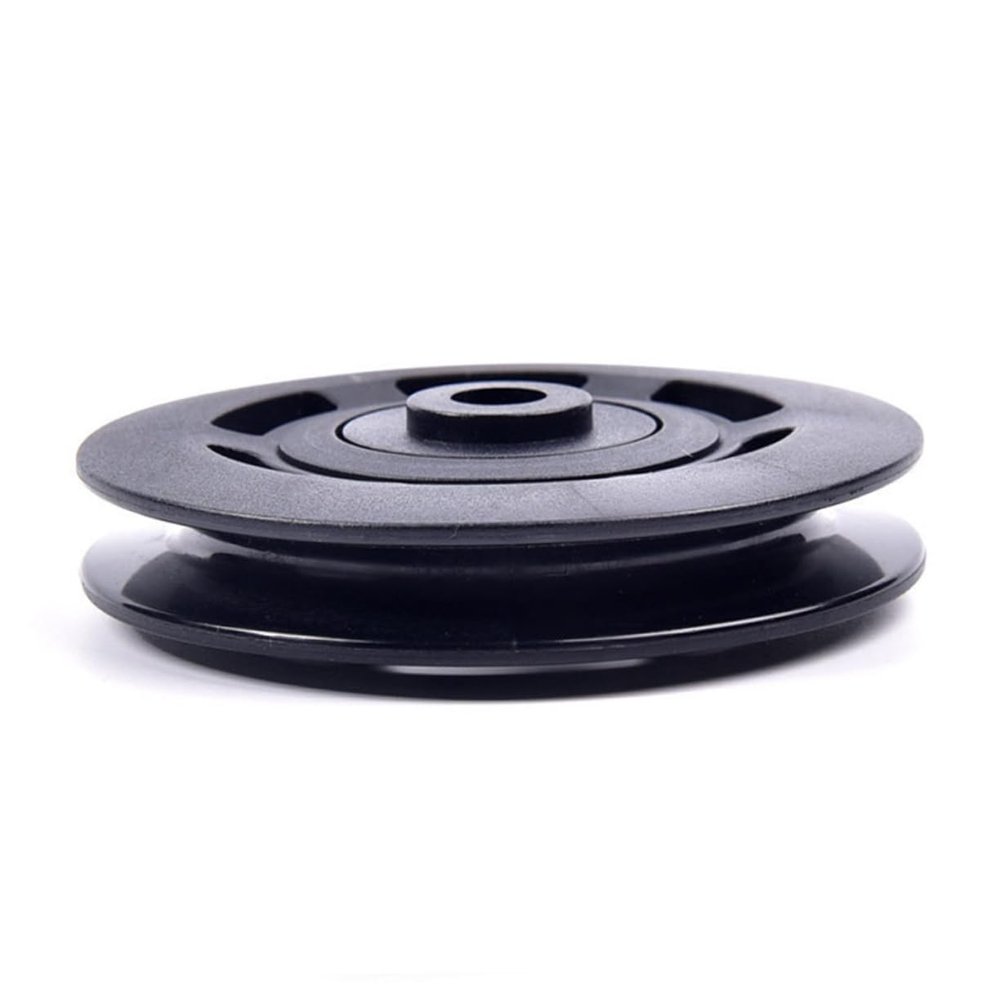Anneome 5pcs Pulley Bearing Wheel Nylon Pulley for Gym Equipment Fitness Equipment Part Easy to Install Diameter