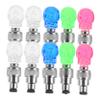 Anneome 10pcs Skull Tire Light for Led Wheel Lamp Flash Warning Light for Night Riding Easy Install Remove for Safety Visibility Dark Conditions view 1