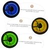 Anneome 10pcs Skull Tire Light for Led Wheel Lamp Flash Warning Light for Night Riding Easy Install Remove for Safety Visibility Dark Conditions view 3