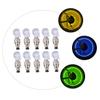 Anneome 10pcs Skull Tire Light for Led Wheel Lamp Flash Warning Light for Night Riding Easy Install Remove for Safety Visibility Dark Conditions view 4
