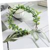Gogogmee Bridal Wreath Headband for Women Floral Headpiece for Weddings Parties Photos Lightweight Comfortable Design for Brides Bridesmaids view 2