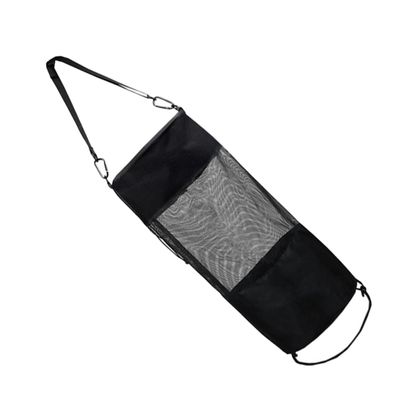Anneome Camping Trash Trapper Bag Outdoor Storage Bag Camping Waste Pouch Portable Rubbish Bin Made of Material Black