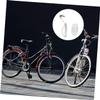 LIOOBO Bike Wall Hanger for Indoor Storage Heavy-duty Wall Mount System with Dual-sided Hooks Space-saving for Garage and Bedroom Fits Mountain Road and Folding Bikes view 2