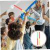 LIOOBO 2pcs Dual Gymnastics Transfer Sticks Lightweight Fitness Baton for Relay Races Comfortable Grip Material Eye-catching Design for Adults view 3