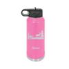 Female Deer Hunter 20oz or 32oz Double Wall Vacuum Insulated Water Bottle - Personalized Engraving Included view 4