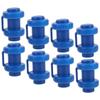 LIOOBO 8pcs Trampoline Pole Caps Plastic Trampoline Parts Anchor Cover Replacement for Enclosure view 1