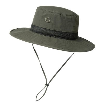 Mens Wide Brim Mesh Sun Hat L XL Extra Large Size UV Protection Boonie Bucket Sunhat Summer Golf Hiking Safari Outdoor Fishing SPF50 Army Green