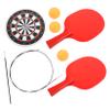 Anneome Table Tennis Set Training Racket Pong Table Kit for Boys and Girls Reflex Coordination Enhancer Plaything Random Color view 1