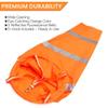 30'' Airport Wind Sock with Reflective Strap for Visibility in Night, Waterproof Wind Vane Rip-Stop Nylon Wind Direction Measurement Sock Bag for Outdoors Airport Farm Park(Stand Not Include) view 3