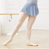 Adult Soft Mesh Side Split Short Dance Skirt Grey Blue view 2
