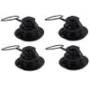 Anneome 4pcs TPU Spiral Air Nozzles Quick Inflation Boat Valves Plug with Anti-Leak Design Durable Material Fit for Inflatable Boats Sups view 1